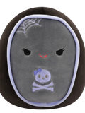 Squishmallows Julianne - Sicriul Gri și Violet cu Ochi Răutăcioși, 20 cm