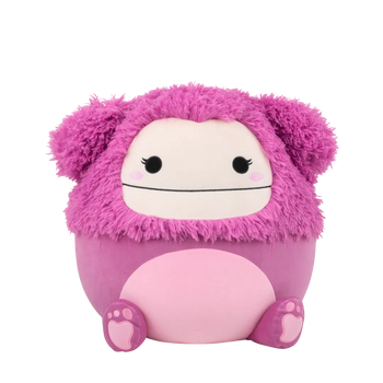 Squishmallows Nanette, Bigfoot roz zmeură, 35 cm