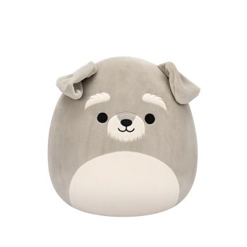 Squishmallows Shaun, Schnauzer-ul Gri, 30 cm