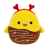 Squishmallows Chandler, Rechinul Galben în Ciocolată, 20 cm