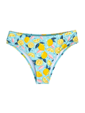 Bikini cu Talie Medie Lămâi de Vară