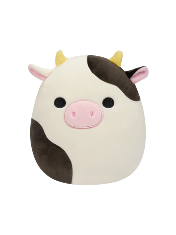 Squishmallows Vaca Connor Alb-Negru, 20 cm