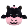 Squishmallows Emily Liliacul Negru din Felinarul Roz de Halloween, 20 cm