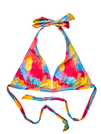 Bikini Veseli Partea Superioară Abstract Colorat