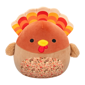 Squishmallows Gobrianna, Curcanul Maro cu Burtică de Toamnă, 20 cm