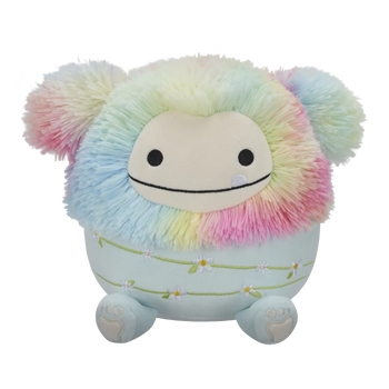 Squishmallows Zozo, Bigfoot Curcubeu și Albastru, 20 cm