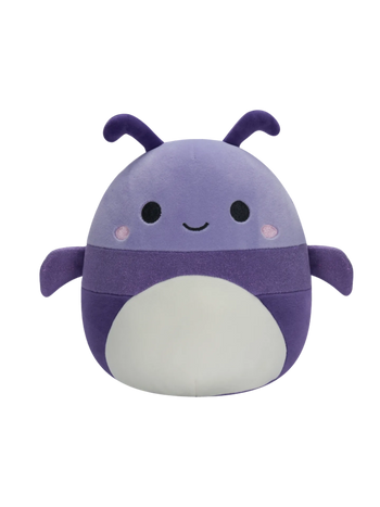 Squishmallows Axel, Cărăbușul Mov, 20 cm