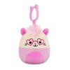 Squishmallows Clip-On Chambless, Opossum-ul Roz, 9 cm