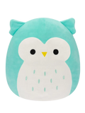 Squishmallows Winston, Bufnița Azurie, 20 cm