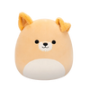 Squishmallows Cooper, Câinele cu Burtică Albă, 30 cm
