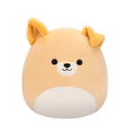 Squishmallows Cooper, Câinele cu Burtică Albă, 30 cm