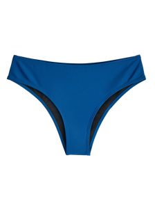 Bikini cu Talie Medie Albastru Intens