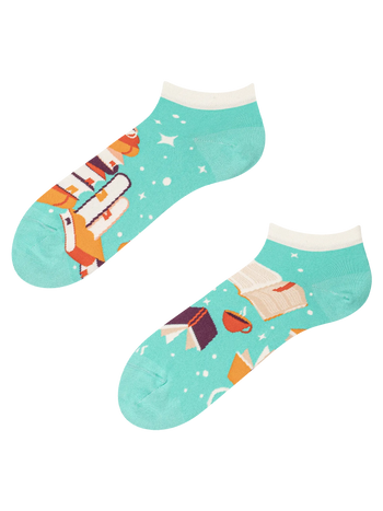 Șosete Vesele sub Gleznă Cărți Magice