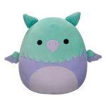 Squishmallows Minerva, Grifonul Albastru și Mov, 30 cm