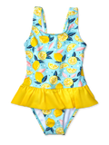 Costum de baie Vesel Fete Lămâi de Vară