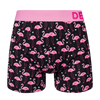 Boxeri Veseli Bărbați Flamingo și inimioare