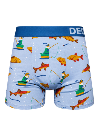 Boxeri Veseli Bărbați Pescuit