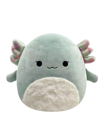 Jucărie de pluș Squishmallows Chasmen Axolotl cu Burtica Pufoasă, 30 cm