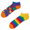 Șosete Vesele sub Gleznă Dragoste Multicoloră