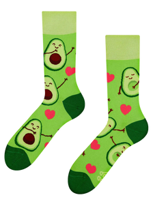 Șosete Vesele Dragoste pentru Avocado