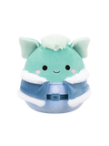 Squishmallows Troye, Goblin turcoaz pal cu ținută de iarnă, 20 cm