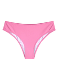 Bikini cu Talie Medie Roz Bonbon