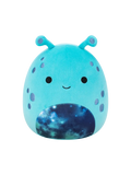 Squishmallows Garth, Extraterestru azuriu cu burtică model galaxie, 30 cm