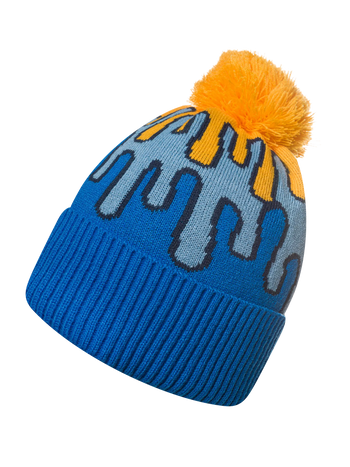 Căciulă Beanie Veselă Culori Vărsate