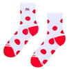 Șosete reiate lungime medie Polka Dot Cyclist