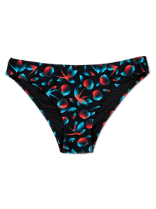 Bikini Veseli partea inferioară Cireșe Negre