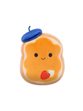 Squishmallows Ennui, French toast cu beretă, 30 cm