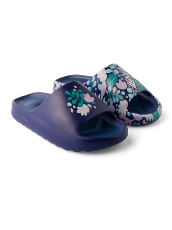 Papuci Veseli Chunky Frunze Colorate