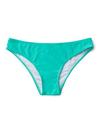 Bikini Partea inferioară Verde Acvamarin