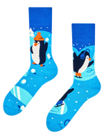 Șosete călduroase Pinguini patinând