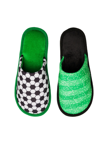 Papuci de Casă Veseli Teren de Fotbal