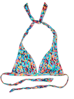 Bikini Veseli Partea Superioară Mozaic Colorat