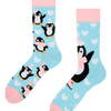 Șosete Vesele Pinguin la Patinaj