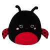 Squishmallows Trudy, Buburuza Neagră, 35 cm
