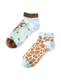 Șosete Vesele sub Gleznă Girafă Adorabilă