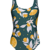 Costum de Baie Vesel Întreg Damă Portocale