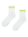 Șosete lungi dungi verzi lime