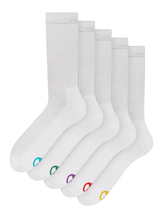 sports-socks-5-pack-white-classic-60/601f25a7e90e071560f6f874201e54375775dfd2