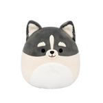 Squishmallows Paolo, Câinele Pomsky Gri și Alb, 30 cm