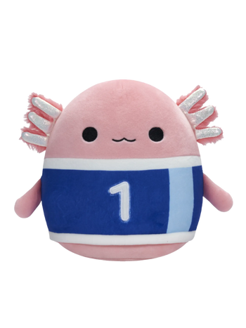Squishmallows Archie Axolotl cu Tricou de Fotbal 20 cm