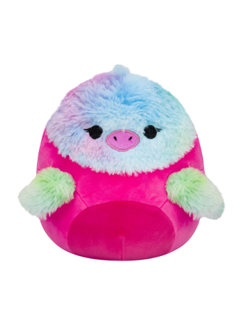 Jucărie de pluș Squishmallows Abilene Papagalul Roz Moale, 20 cm