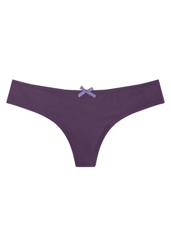 Chiloți Brazilian Damă Violet Închis