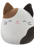 Squishmallows Cam, Pisica Maro și Albă, 20 cm