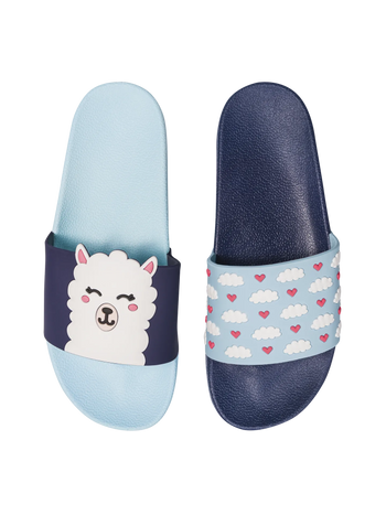 Papuci Veseli Lamă & Nori