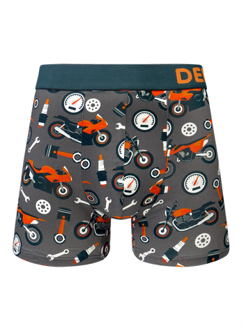 Boxeri Veseli Bărbați Motociclist