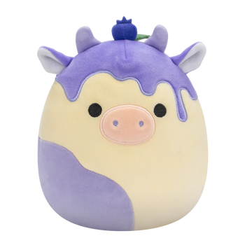 Squishmallows — Benito, vaca cheesecake cu afine, 20 cm. 2025